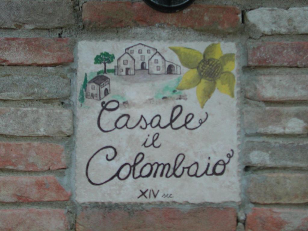 Casale Il Colombaio Di Toiano Hostal Sovicille Exterior foto